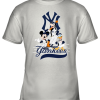 New York Yankees Mickey Donald And Goofy Baseball Youth T-Shirt –