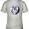 New York Yankees The Grateful Dead Baseball MLB Mashup Youth T-Shirt –