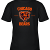 Nike Chicago Bears Tan 2019 Salute to Service Sideline Therma Pullover Youth T-Shirt –