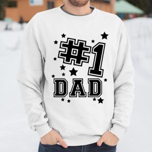 No 1 Dad 1 Dad Fathers Day T Shirt Itees Global 3