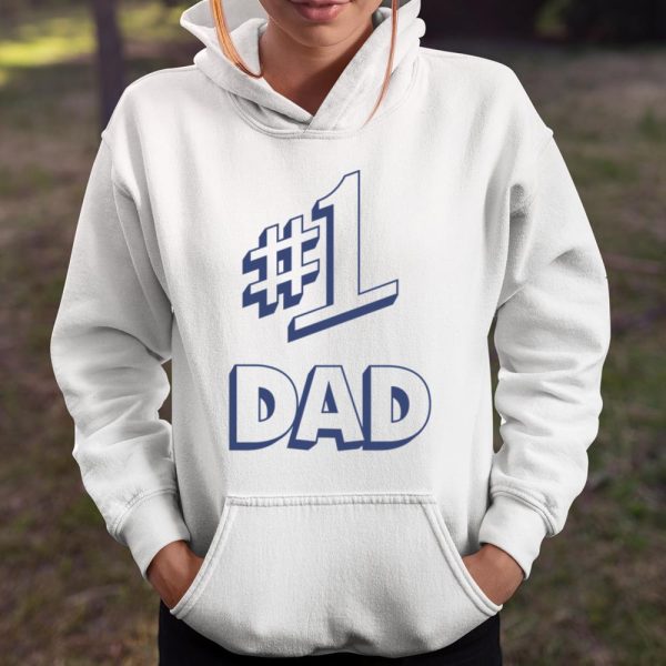 Number 1 Dad #1 Dad T Shirt  Itees Global