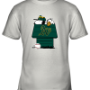 Oakland Athletics Snoopy And Woodstock Resting Together MLB Youth T-Shirt –
