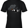 Oakland Raiders Snoopy Plays The Football Game Youth T-Shirt –