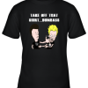 Oakland Raiders Take Off That Shirt Dumbass Face Slap Youth T-Shirt –