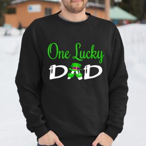 One Lucky Dad St Patrick s Day T Shirt Itees Global 3