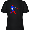 Original Puerto Rico Baseball Flag Youth T-Shirt –