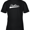 PONTIAC Baseball Styled Jersey Shirt Softball Youth T-Shirt –