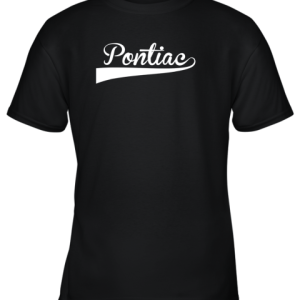 PONTIAC Baseball Styled Jersey Shirt Softball Youth T-Shirt –