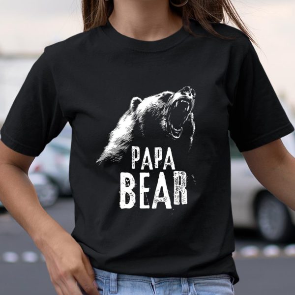 Papa Bear Best Dad TShirt Fathers Day Father Pop T Shirt  Itees Global