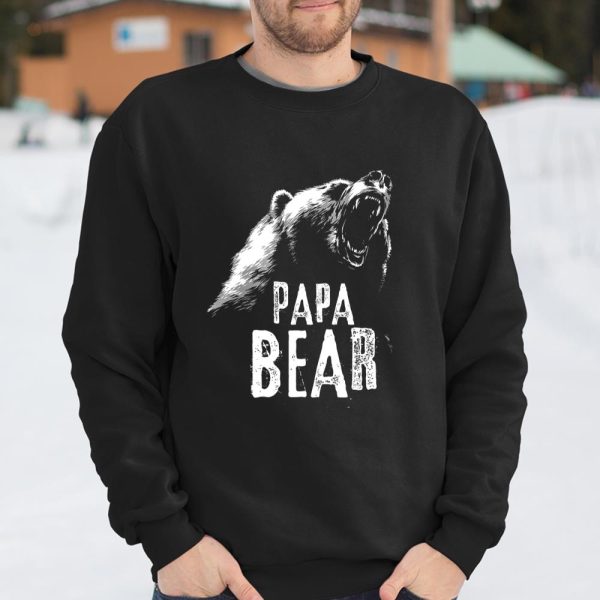 Papa Bear Best Dad TShirt Fathers Day Father Pop T Shirt  Itees Global