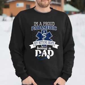 Paramedic And Proud Dad Shirt Cool Gift For Daddy EMT Father T Shirt Itees Global 3