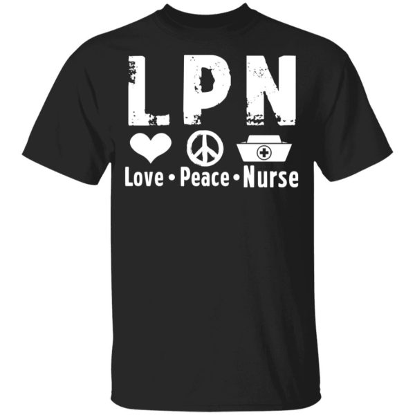 Peace Love Nurse Youth T-Shirt –