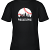 Philadelphia Downtown Baseball Philly Skyline Youth T-Shirt –