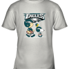 Philadelphia Eagles Let’s Play Football Together Snoopy NFL Youth T-Shirt –