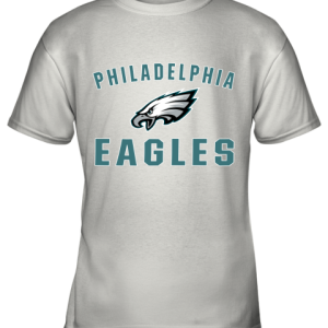 Philadelphia Eagles NFL Line Gray Victory Youth T-Shirt –