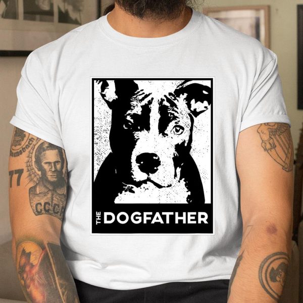 Pit Bull Terrier The Dog father Funny Dog Dad T Shirt  Itees Global