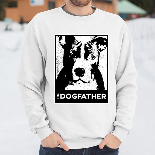 Pit Bull Terrier The Dog father Funny Dog Dad T Shirt  Itees Global