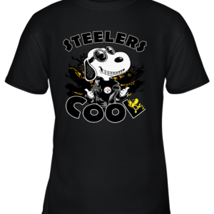 Pittsburg Steelers Snoopy Joe Cool We’re Awesome Youth T-Shirt –