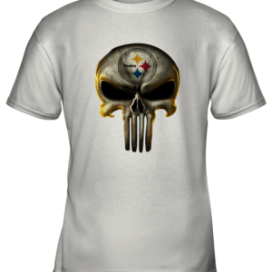 Pittsburgh Steelers The Punisher Mashup Football Shirts Youth T-Shirt –