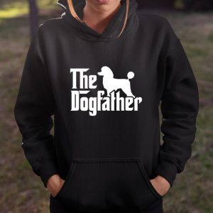 Poodle The Dogfather Cool Dog Daddy Dad Papa Father T Shirt Itees Global 4