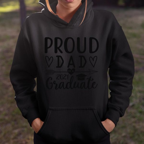 Proud Dad Of A 2021 Graduate T Shirt  Itees Global