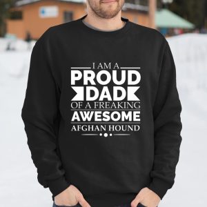Proud Dad of Awesome Afghan Hound Dog Dad Dog Owner Lover Long Sleeve T ShirtMRS1TPUQCQ T Shirt Itees Global 3