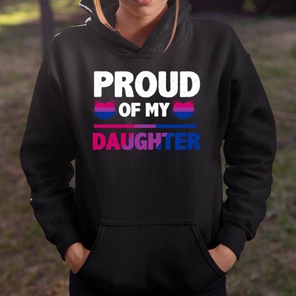 Proud of my Bi Daughter – Proud Mom or Dad Bisexual T Shirt Essential T-Shirt T Shirt  Itees Global