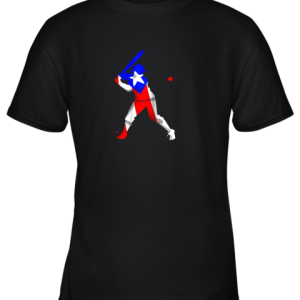 Puerto Rico Baseball Puerto Rican Flag Nuyori Classic Youth T-Shirt –