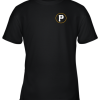 Puertorro Pirate T shirt Number 21 Baseball Fans Tee Youth T-Shirt –