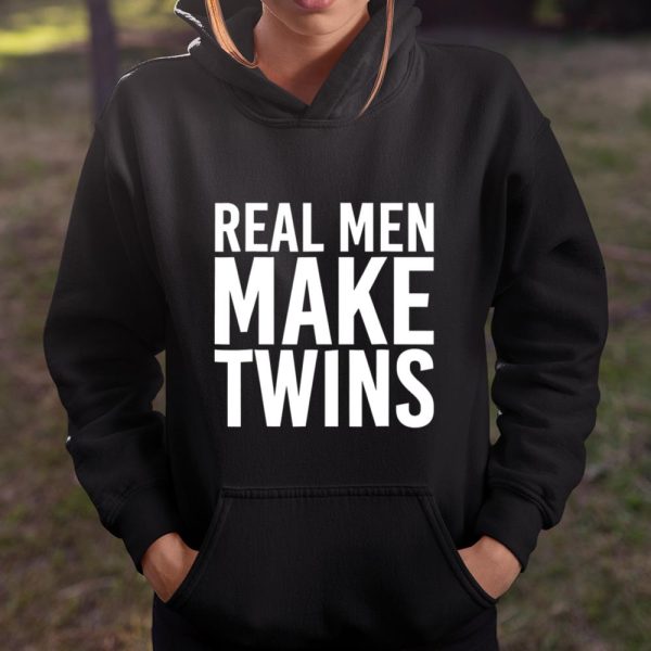 Real Men Make Twins Shirt Funny Father Dad Papa T Shirt  Itees Global