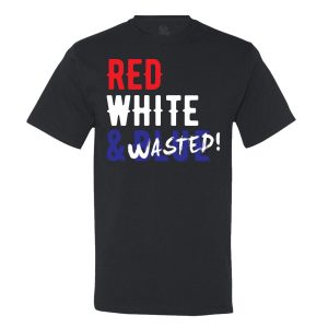 Red White & Wasted T-shirt