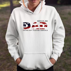 Regular Dad Trying Not To Raise Liberal American USA Flag T Shirt Itees Global 4