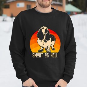 Retro Basset Hound Dad Mom T Shirt Gift53S2T7UDCG T Shirt Itees Global 3