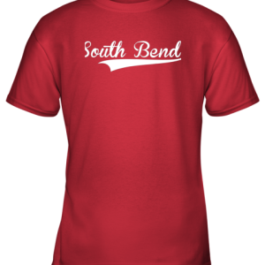 SOUTH BEND Baseball Styled Jersey Shirt Softball Youth T-Shirt –
