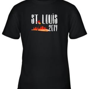 Saint Louis Red Cardinal Shirt 2019 Baseball Hometown Youth T-Shirt –