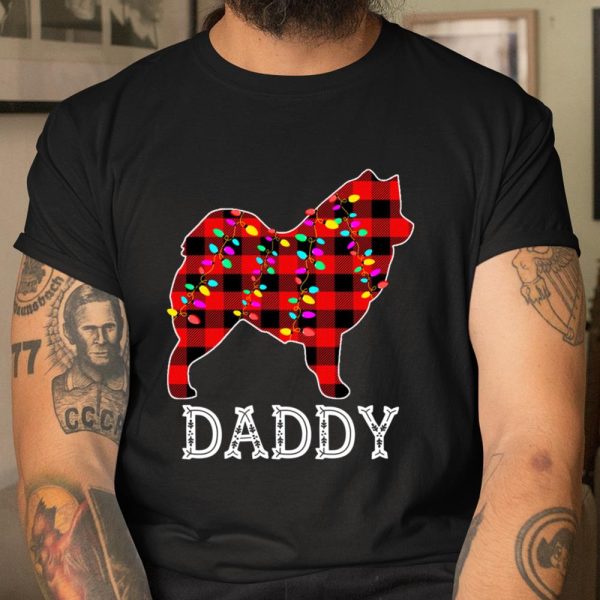 Samoyed Daddy Family Matching Christmas Pajama Gift Long Sleeve T Shirt.MRSZTEU2C3 T Shirt  Itees Global