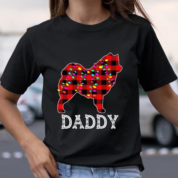 Samoyed Daddy Family Matching Christmas Pajama Gift Long Sleeve T Shirt.MRSZTEU2C3 T Shirt  Itees Global