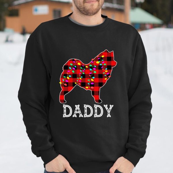 Samoyed Daddy Family Matching Christmas Pajama Gift Long Sleeve T Shirt.MRSZTEU2C3 T Shirt  Itees Global