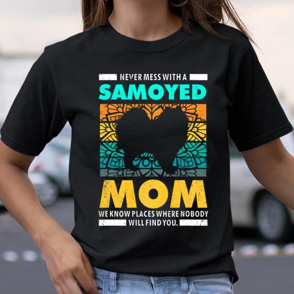 Samoyed Shirt Men Women Samoyed Mom Gift Samoyed Dad T Shirt.W1SKTEU9CZ T Shirt  Itees Global