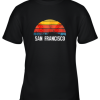 San Francisco Baseball Downtown Skyline Bay Area Fan Youth T-Shirt –