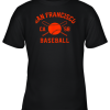 San Francisco Baseball Vintage SF The City Cali Retro Gift Youth T-Shirt –