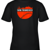 San Francisco Baseball Vintage SF The City Skyline Gift Youth T-Shirt –