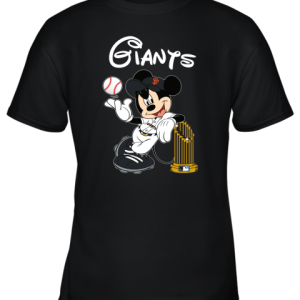 San Francisco Giants Mickey Taking The Trophy Mlb 2019 Youth T-Shirt –