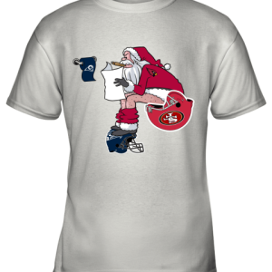 Santa Claus Arizona Cardinals Shit On Other Teams Christmas Youth T-Shirt –