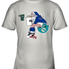Santa Claus Buffalo Bills Shit On Other Teams Christmas Youth T-Shirt –