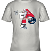 Santa Claus Kansas City Chiefs Shit On Other Teams Christmas Youth T-Shirt –