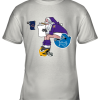 Santa Claus Minnesota Vikings Shit On Other Teams Christmas Youth T-Shirt –