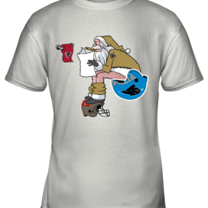 Santa Claus New Orleans Saints Shit On Other Teams Christmas Youth T-Shirt –