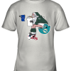 Santa Claus New York Jets Shit On Other Teams Christmas Youth T-Shirt –