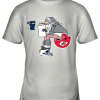 Santa Claus Oakland Raiders Shit On Other Teams Christmas Youth T-Shirt –